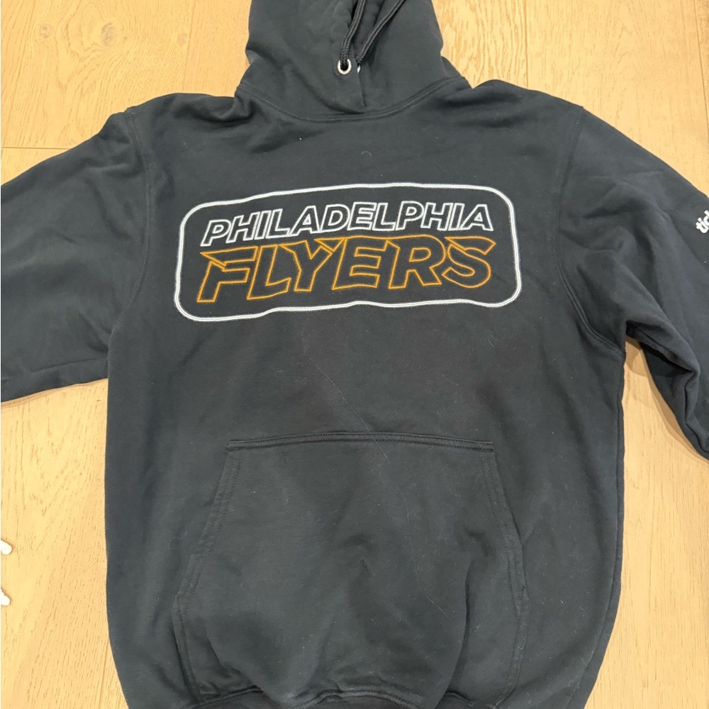 Philadelphia Flyers Black Hoodie with Logo